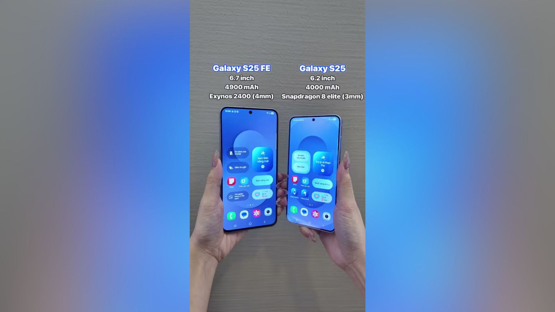 Hình ảnh cho danh mục Review Samsung Galaxy S25 Và S25 FE Cùng SamCenter!
